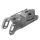 Akcesorium do dronów BetaFPV O4 Air Unit Bracket Transparent Gray - rama montażowa